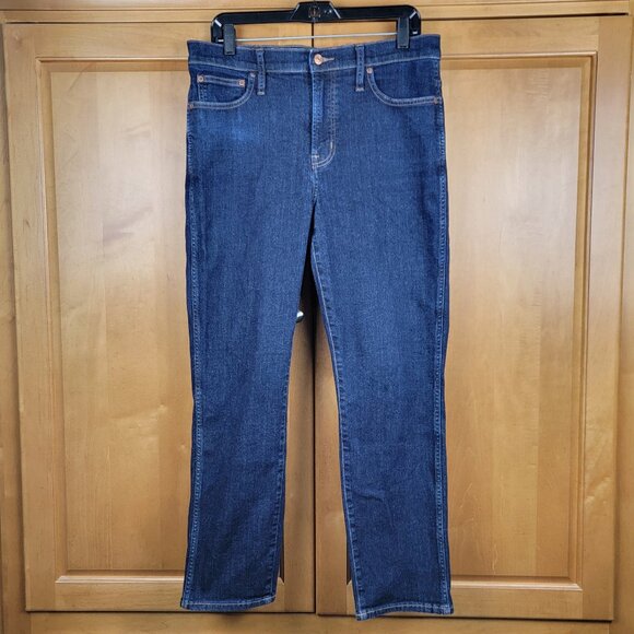 J. Crew Denim - J. Crew High Rise Vintage Straight Blue Jeans - 12